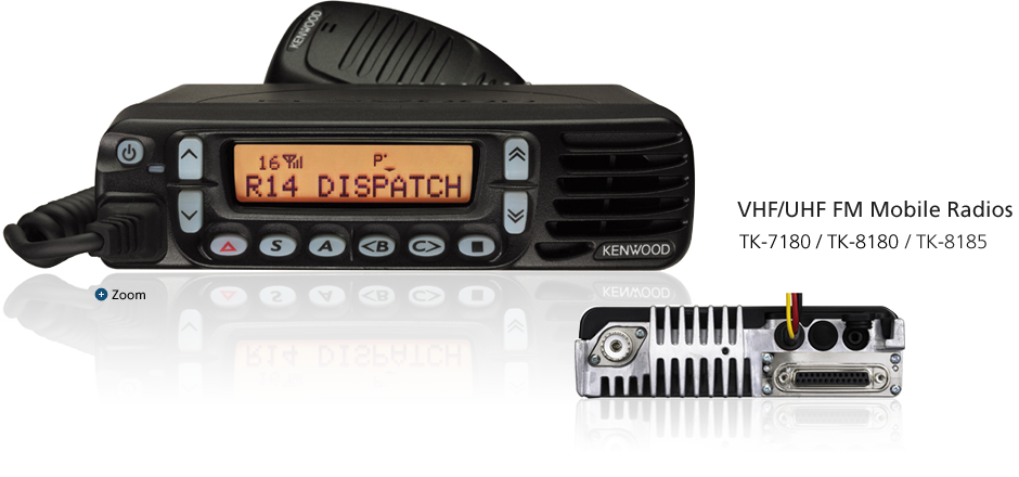 VHF/UHF FM Mobile Radios TK-7180 / TK-8180