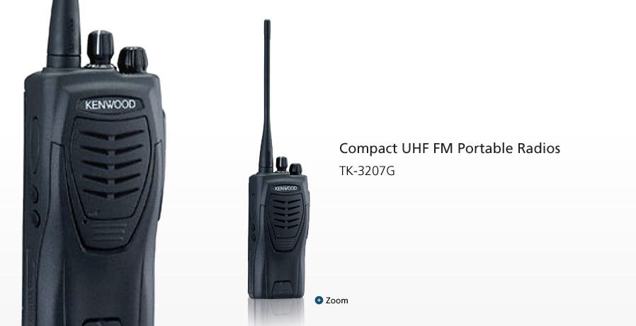 Compact UHF FM Portable Radios tk-3207g