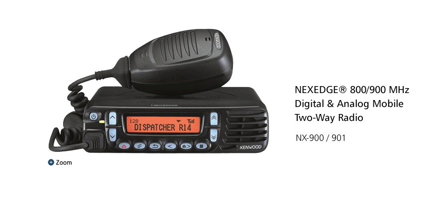 NEXEDGE® VHF/UHF Digital &FM Mobile Radios NX-900/901