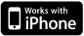 Works with iPhone