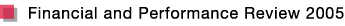 Financial and Performance Review 2005