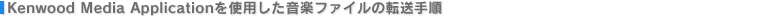 Kenwood Media Application���g�p�������y�t�@�C���̓]���菇