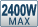 2400W MAX