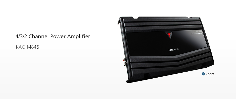 4/3/2 Channnel Power Amplifier KAC-M846