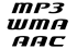 MP3 WMA AAC