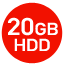�q���E�����r�f�W�^���A���v����
DIGITAL AUDIO PLAYER HD20GA7
20GB HDD