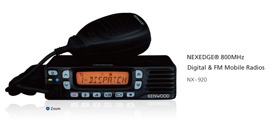 NEXEDGE® 800MHz Digital & FM Mobile Radios NX-920