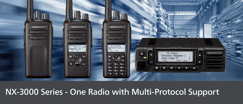 NX-3000 Series-One Radio with Multi-Protocol Support