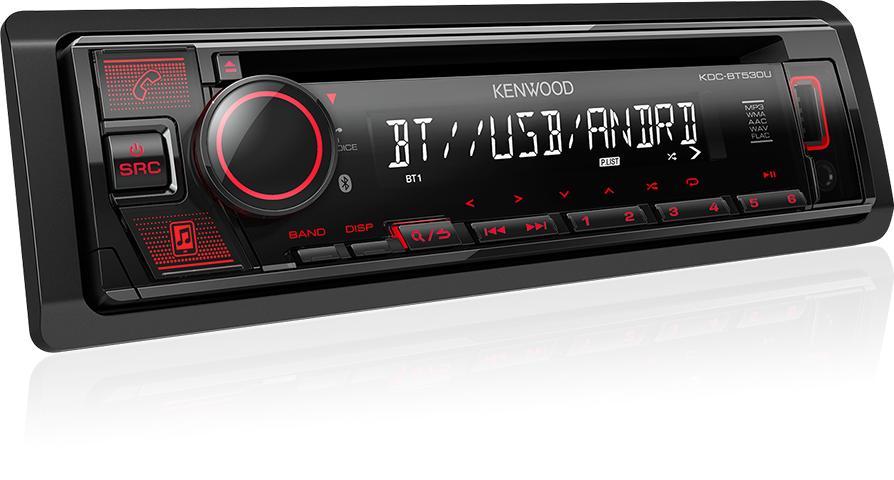 Kenwood KDC-BT530U Bluetooth CD WMA WAV USB Autoradio Einbauset für BMW 3er E46 