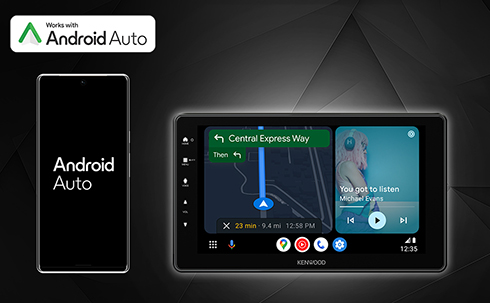 Works with Android Auto