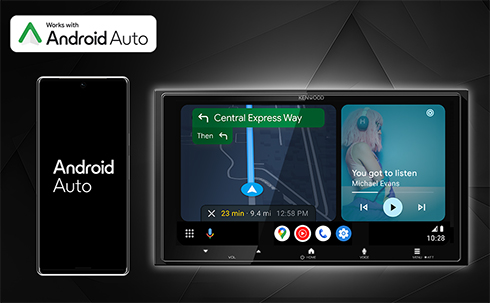 Works with Android Auto