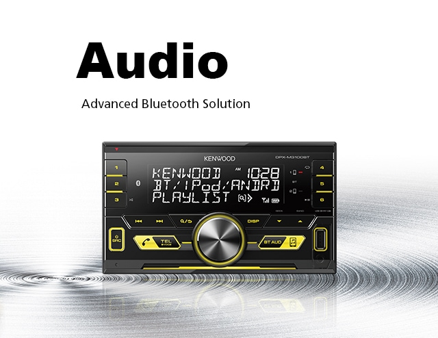 JUST SOUND best choice for caraudio Einbauset für VW Lupo 2-DIN Bluetooth USB VarioColor Einbauzubehör Autoradio Radio Kenwood DPX-M3100BT 
