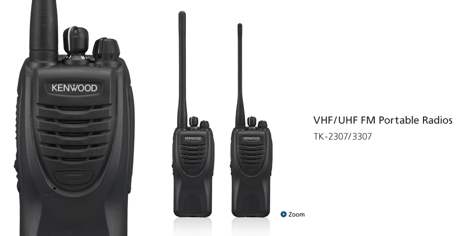 VHF/UHF FM Portable Radios TK-2307/3307