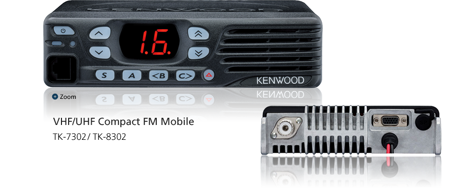 VHF/UHF FM Mobile Radios TK-7302(H)/8302(H)