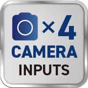 4 Camera Inputs