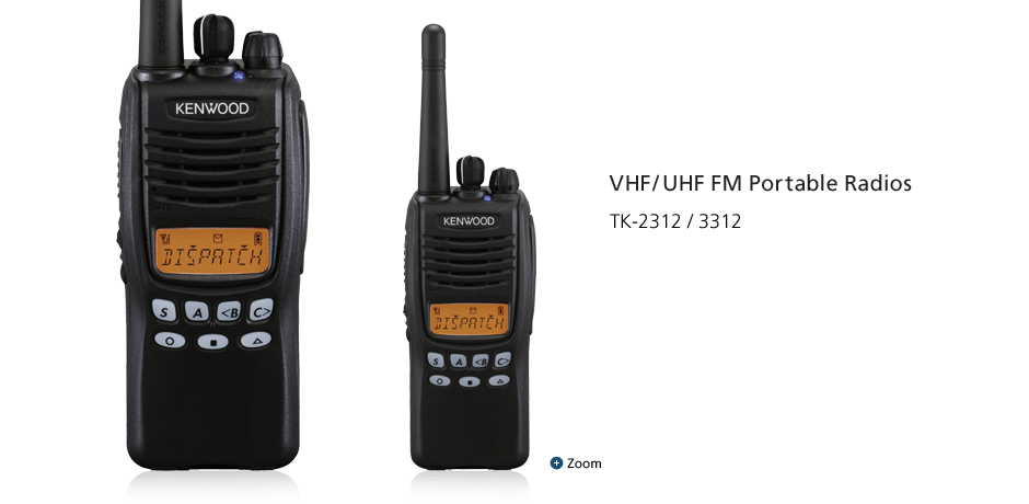 VHF/UHF FM Portable Radios TK-2312/3312
