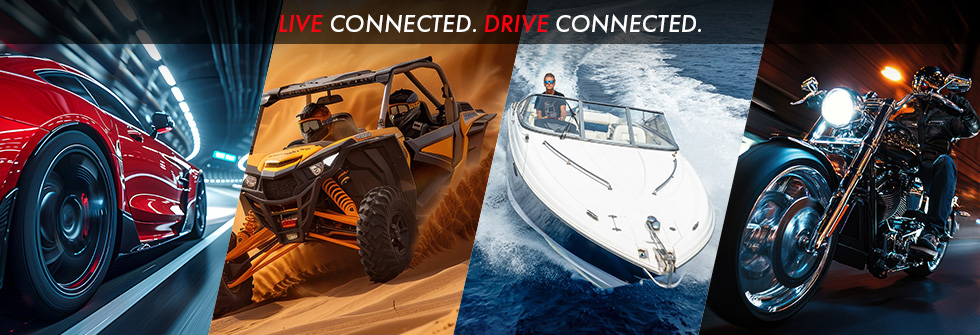 LIVE CONNECTED. DRIVE CONNECTED.