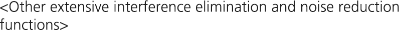 <Other extensive interference elimination and noise reduction functions>" /></h3>
<p>•差拍干扰消除功能 (BC1/BC2)<br />
差拍干扰消除功能可有效对抗相对弱的多节拍，<br />
而 IF 自动点阻则可有效对抗强节拍。<br /><br />

•音频峰值滤波器<br />
在有载波接收时，您可以改变音调音的带通宽度<br />
如 CW 和 FSK。 FSK 与标记和空间频率兼容。</p>
</div>
</div>
<!-- /w900 --> </div>
<!-- /inner --> </div>
<!-- /productDetail --> </div>
<!-- /productDetailBox --> </div>
<!-- /inner980 --> </div>
<!-- /content --> </div>
<div id=