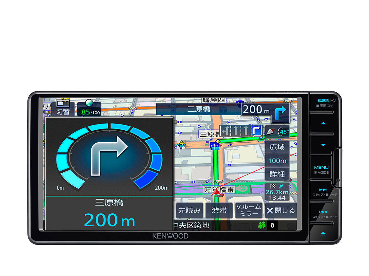 彩速 7V型180mmモデル KENWOOD ケンウッド MDV-D310