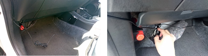 余った配線は結束バンド等で軽くまとめてください。