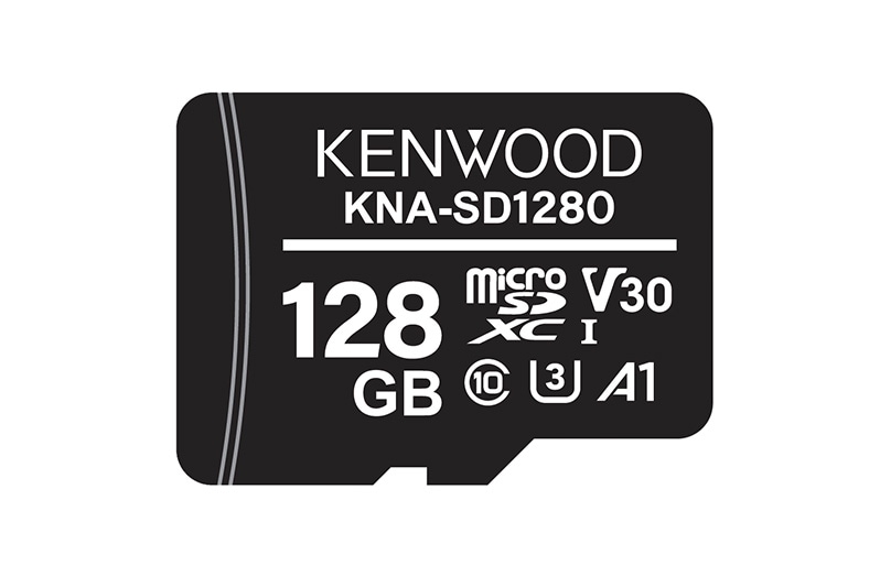 ケンウッド　microSDXCメモリーカード　KNA-SD1280