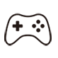 ゲームや動画も快適な低遅延モードアイコン