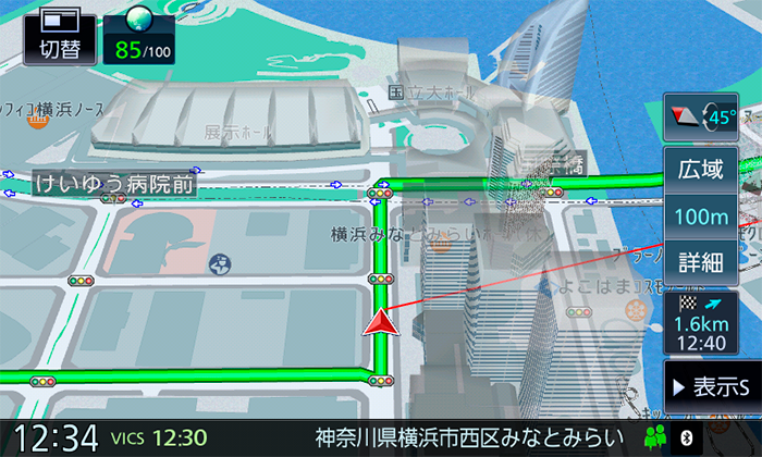 ナビ機能 | MDV-S710W/S710 | カーナビ | KENWOOD