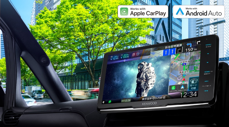 Apple CarPlay & Android Auto | MDV-M911HDL | カーナビ | KENWOOD