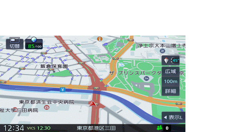 音声操作例