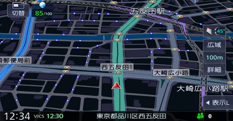 ETCレーン案内標識