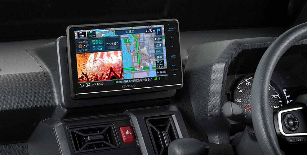 フローティング 大画面 | MDV-S810F | カーナビ | KENWOOD