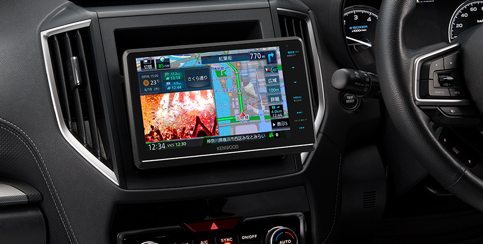 フローティング 大画面 | MDV-S810F | カーナビ | KENWOOD