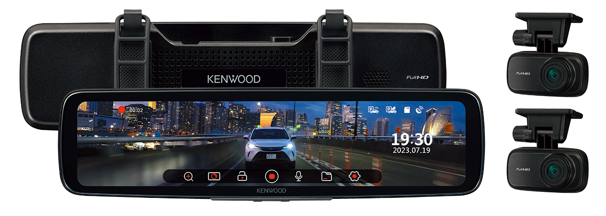 ケンウッド ドライブレコーダー DRV-EM4800 DRV-EM4800 | ドライブレコーダー / デジタルルームミラー | KENWOOD