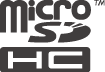 ロゴ：microSDHC