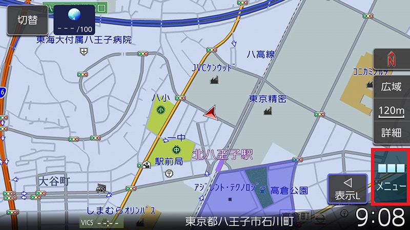 MDV-M908HDF/MDV-M908HDL/MDV-M808HDW/MDV-M808HD | 地図データの