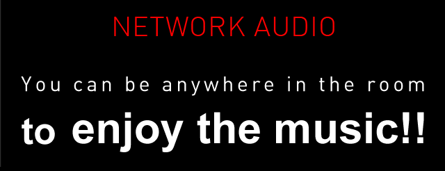 You can be anywhere in the room to enjoy the music!!