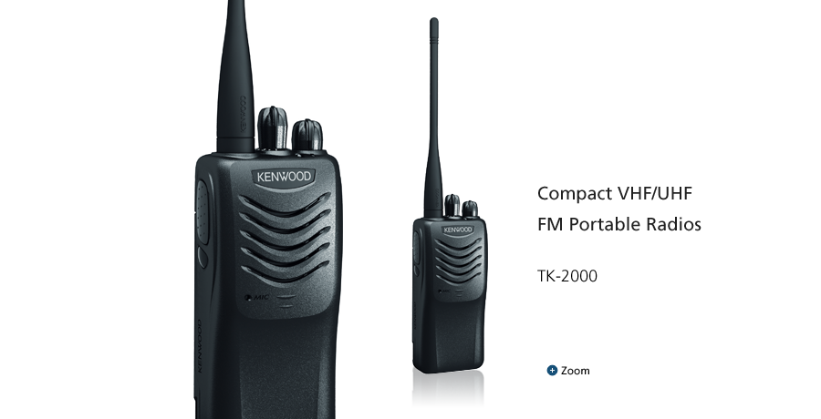 Compact VHF/UHF FM Portable Radios tk-2000