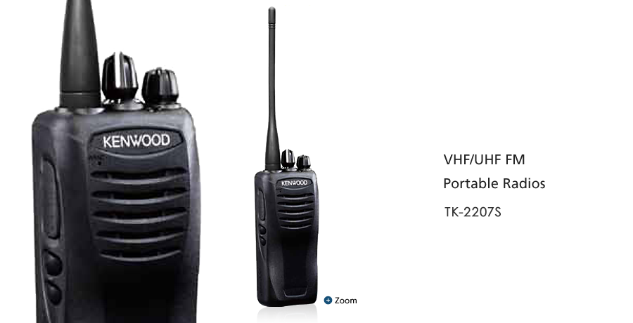 VHF/UHF FM Portable Radios TK-2207S