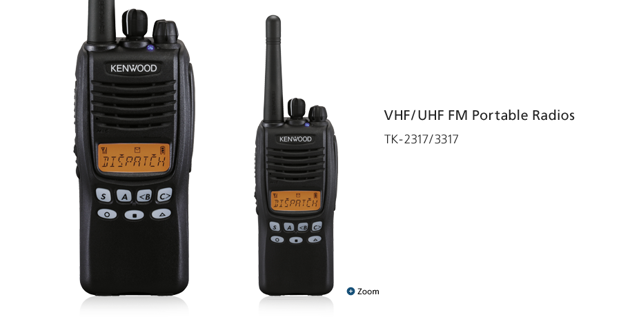 VHF/UHF FM Portable Radios TK-2317/3317