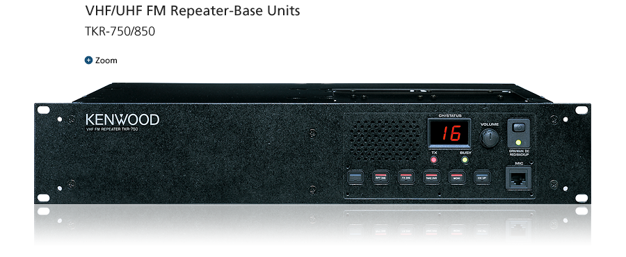  VHF/UHF FM Mobile Radios tkr-750/850