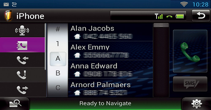 Main-libre, Transfert du Répertoire