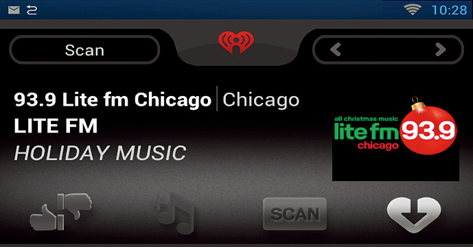 iHeart Radio UI