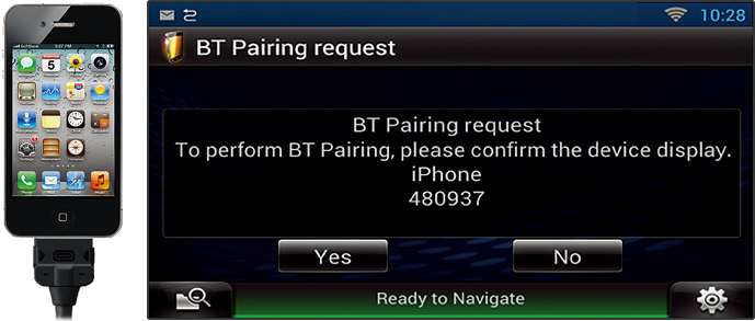 Couplage Automatique de Iphone