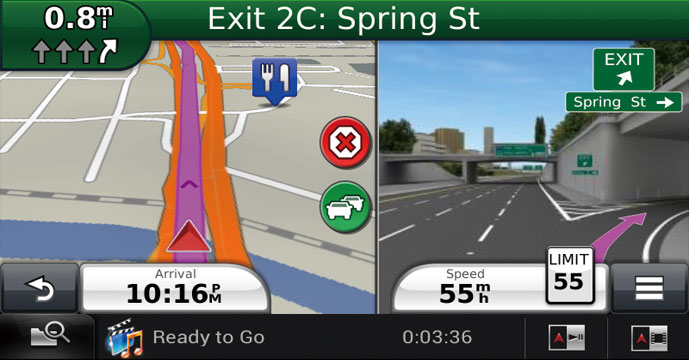Affichage Réel des Embranchements