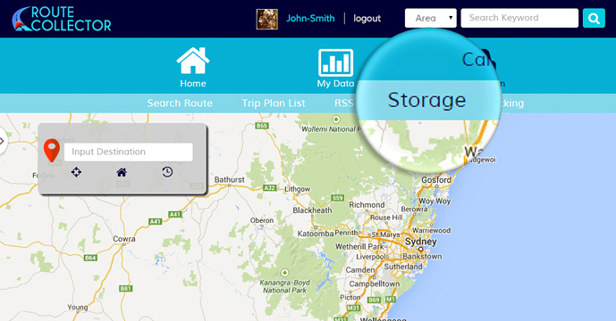 Connect DropBox with your Route Collector account