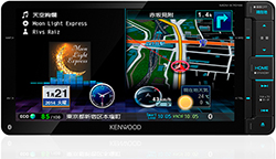 KENWOOD MDV-X701  *地図データ:2017年