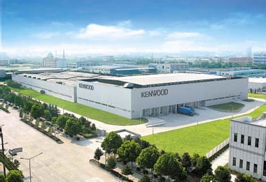 Full view of the Shanghai Plant (the two-story section on the right is the new construction)