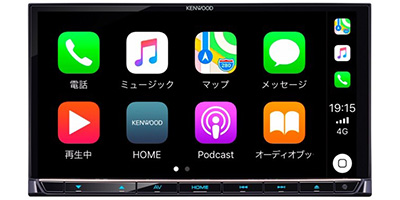 「Apple CarPlay」接続時