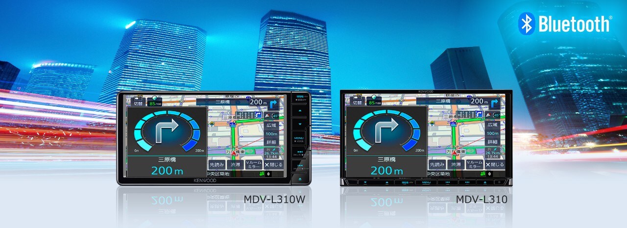 ケンウッド MDV-L310W☆ 2023年製。地図デ-タ2022A167 ケンウッド MDV-L310W☆ 2023年製。地図デ-タ2022A167
