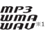 MP3 WMA WAV